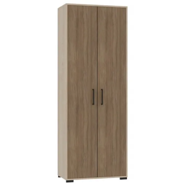 Dulap Tisam 6602 71.9 x 40.5 x 202.5 / DSP / Cafea Stejar Urban - Perla Artizan photo 1