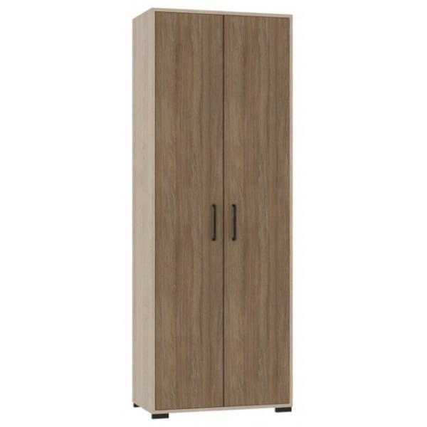 Dulap Tisam 6602 71.9 x 40.5 x 202.5 / DSP / Cafea Stejar Urban - Perla Artizan photo 1