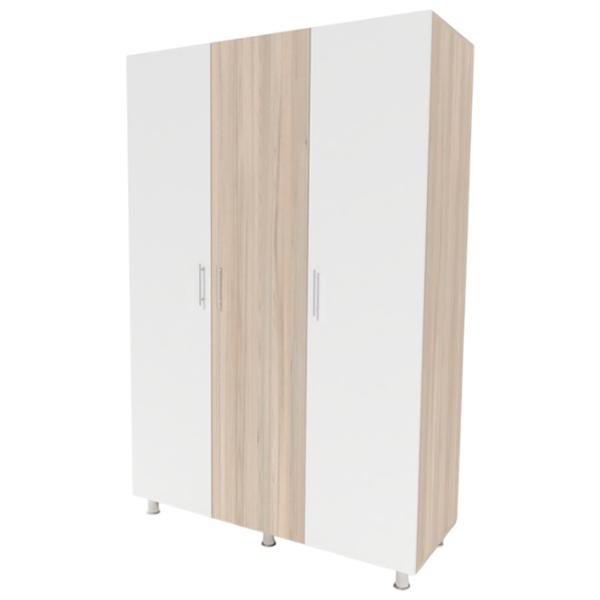 Шкаф Smartex N3 160 x 52см x 208 / ДСП / Белый - Дуб Светлый photo 1 Шкаф Smartex N3 160 x 52см x 208 / ДСП / Белый - Дуб Светлый photo 1