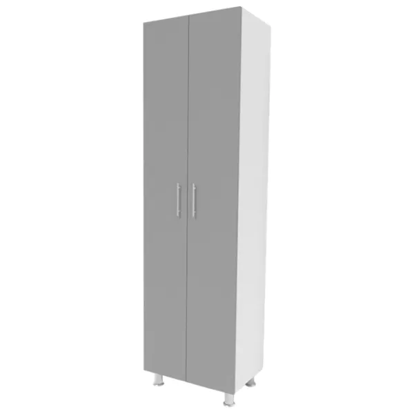 Dulap Smartex N4 90 x 40 x 208 / DSP / White - Graphite photo 1