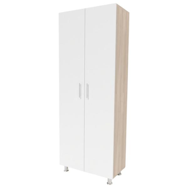 Шкаф Smartex N4 80 x 40см x 208 / ДСП / Белый - Дуб Светлый photo 1 Шкаф Smartex N4 80 x 40см x 208 / ДСП / Белый - Дуб Светлый photo 1