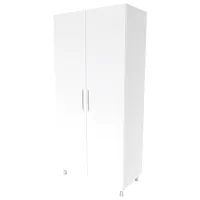Шкаф Smartex N5 80 x 52см x 210 / ДСП / White photo 1