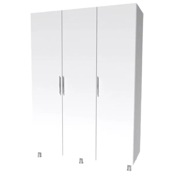 Шкаф Smartex N9 160 x 47см x 210 / ДСП / White photo 1 Шкаф Smartex N9 160 x 47см x 210 / ДСП / White photo 1