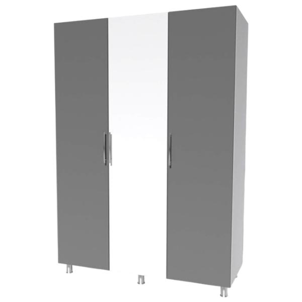 Шкаф Smartex N9 160 x 47см x 210 / ДСП / Белый - Графитовый photo 1 Шкаф Smartex N9 160 x 47см x 210 / ДСП / Белый - Графитовый photo 1