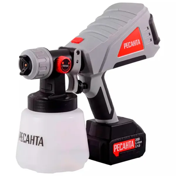 Sistem de pulverizare Resanta АКП-20Li 1 l/ Gray photo 1