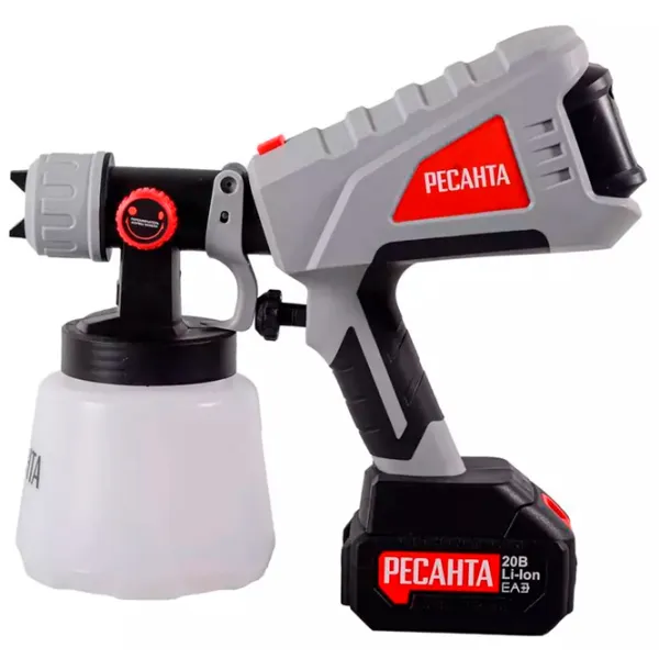 Sistem de pulverizare Resanta АКП-20Li 1 l/ Gray photo 2