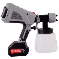 Sistem de pulverizare Resanta АКП-20Li 1 l/ Gray photo 3