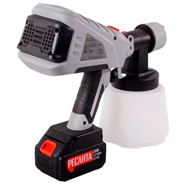 Sistem de pulverizare Resanta АКП-20Li 1 l/ Gray photo 5