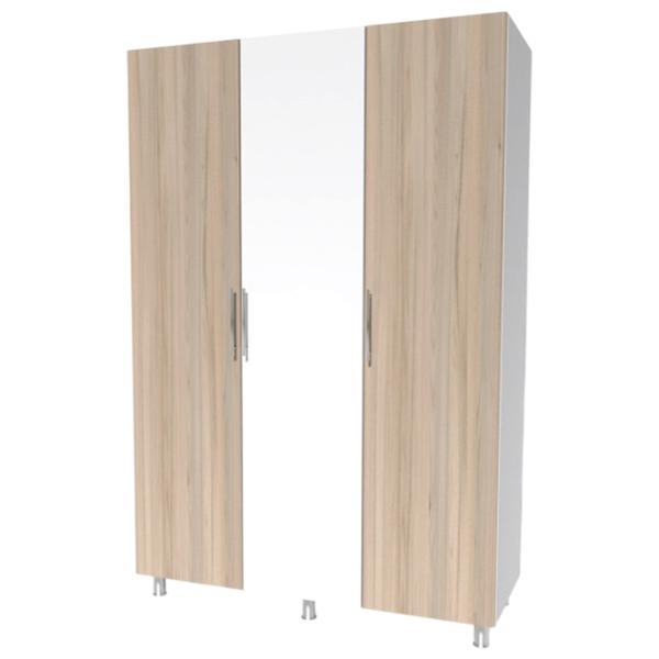 Шкаф Smartex N9 160 x 47см x 210 / ДСП / Белый - Дуб Светлый photo 1 Шкаф Smartex N9 160 x 47см x 210 / ДСП / Белый - Дуб Светлый photo 1