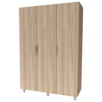 Шкаф Smartex N9 180 x 47см x 210 / ДСП / Дуб светлый