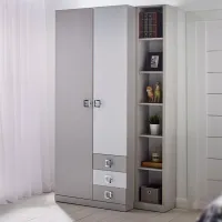 Dulap Ambianta Amigo 35 x 30 x 217 / PAL / Gri deschis