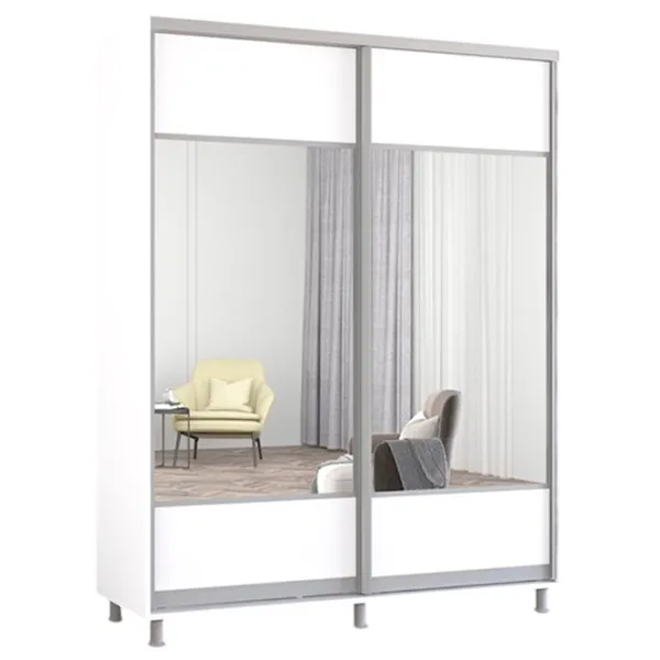 Шкаф Mobildor-Lux ARON P K1 170 x 60см x 210 / ЛДСП / Белый photo 1