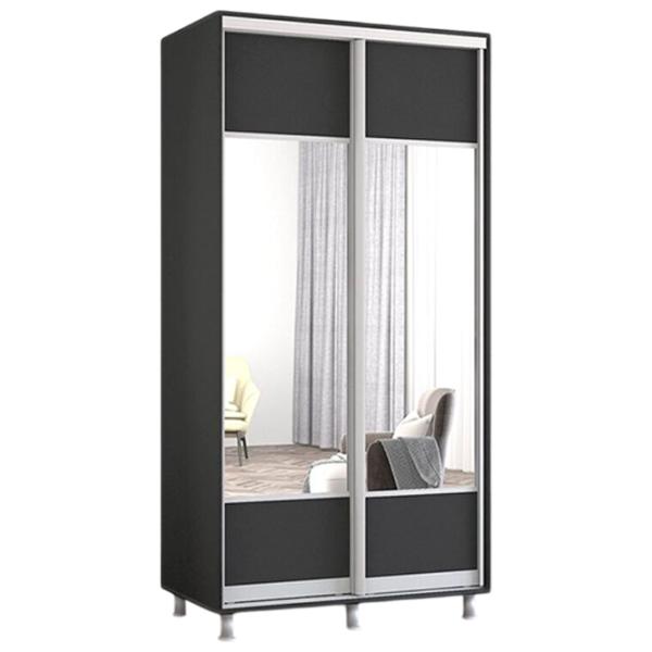 Шкаф Mobildor-Lux ARON P K1 120 x 60см x 220 / ЛДСП / Antracit photo 1