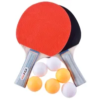 Set de palete 4Play AT6 Pentru tenis de masă / Drept / Cauciuc photo 3