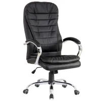 Fotoliu de birou Magnus MC 021 ECO Piele/ Black Gray