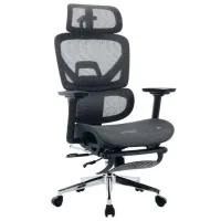 Fotoliu de birou Magnus MC 183 Plasă/ Black Gray