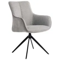 Scaun de birou Deco Queen C2532V Placaj / Gray Black