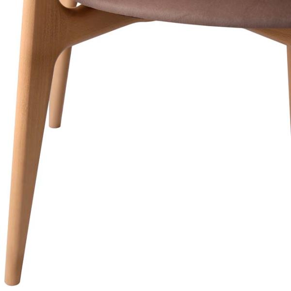 Офисный стул DecoPrim Roses Royal Velvet 4 Ткань/ Коричневый Wood photo 5