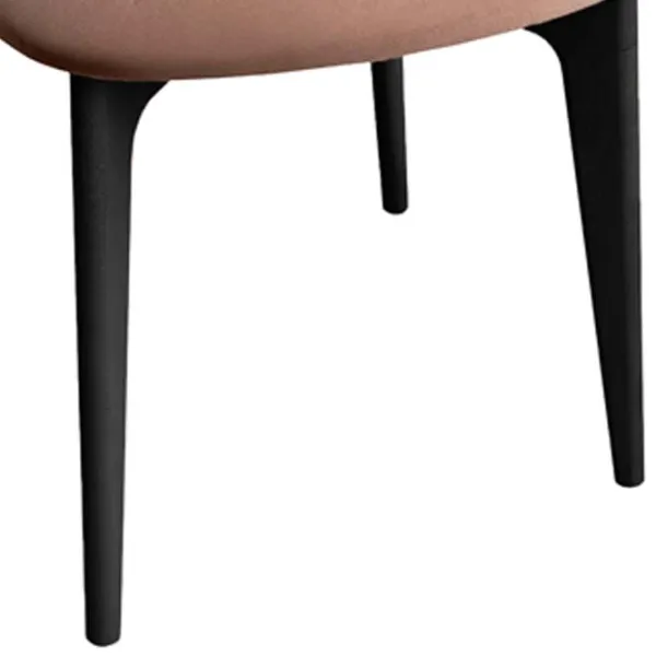 Scaun de birou DecoPrim Roses Royal Velvet 4 Stofă/ Brown Black photo 4