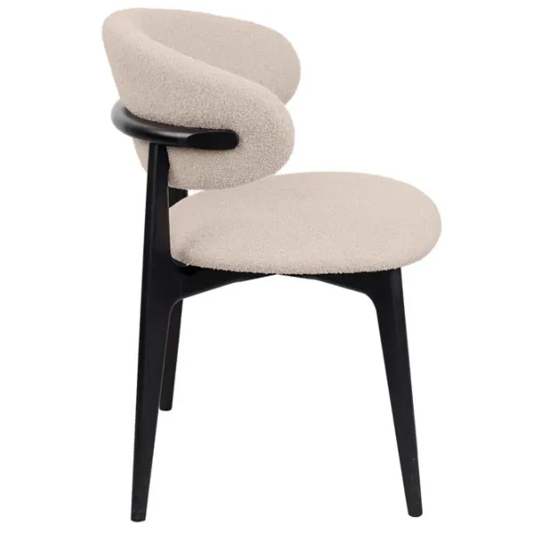 Scaun de birou DecoPrim Roses Now or Never 05 Stofă/ Beige Black photo 2