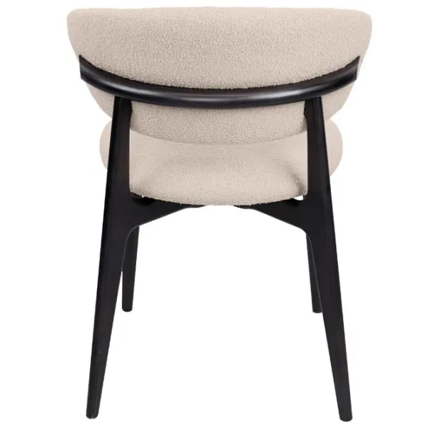 Scaun de birou DecoPrim Roses Now or Never 05 Stofă/ Beige Black photo 4