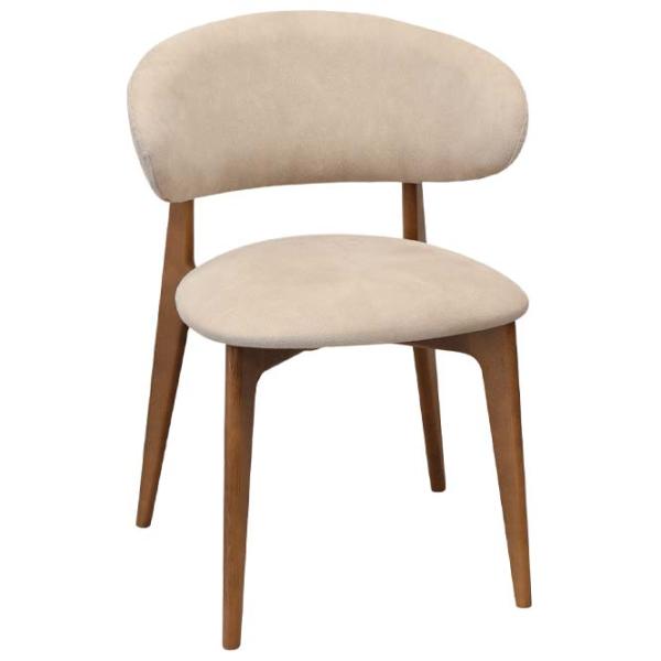 Scaun de birou DecoPrim Roses Mustang Krem Stofă/ Cream Brown photo 2