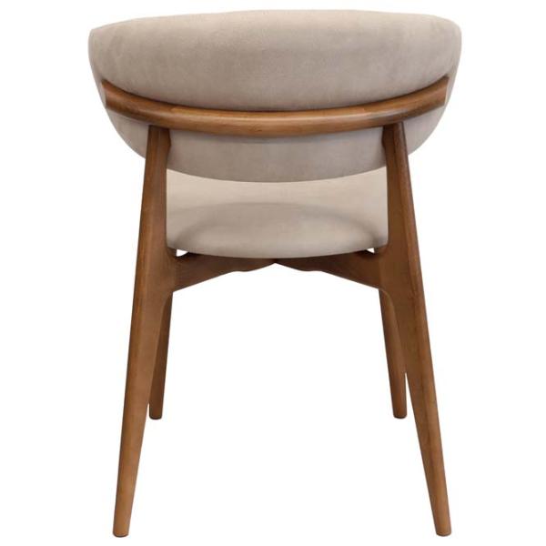 Scaun de birou DecoPrim Roses Mustang Krem Stofă/ Cream Brown photo 7