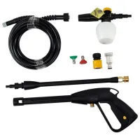 Maşină de curăţat cu presiune Huter M-3-1650 1650 W / Black photo 5