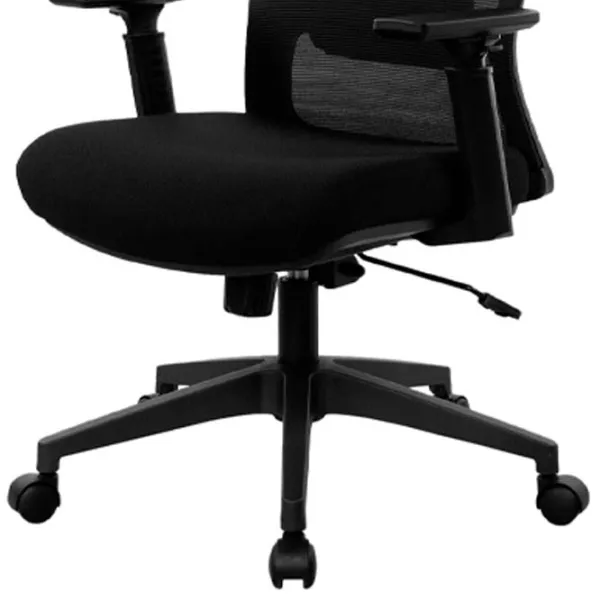 Fotoliu de birou DecoPrim Morgan  Plasă/ Black Black photo 3