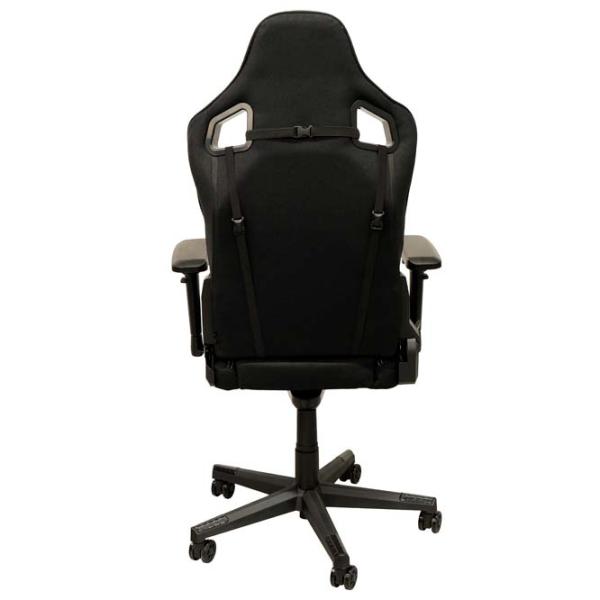 Fotoliu de birou DecoPrim Dalen Țesătură/ Black Black photo 2