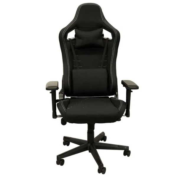 Fotoliu de birou DecoPrim Dalen Țesătură/ Black Black photo 3