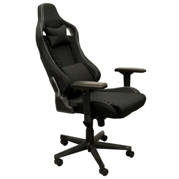 Fotoliu de birou DecoPrim Dalen Țesătură/ Black Black photo 5