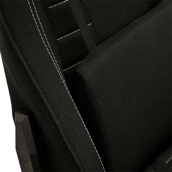 Fotoliu de birou DecoPrim Dalen Țesătură/ Black Black photo 6