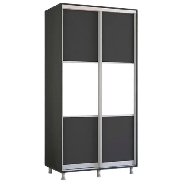 Dulap Mobildor-Lux Aron K 100 x 60 x 210 / PAL / Antracit photo 1