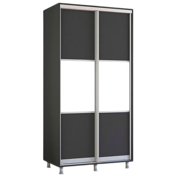 Dulap Mobildor-Lux Aron K 100 x 60 x 210 / PAL / Antracit photo 1