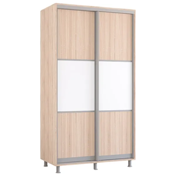 Dulap Mobildor-Lux Aron K 130 x 60 x 230 / PAL / Stejar Sonoma photo 1