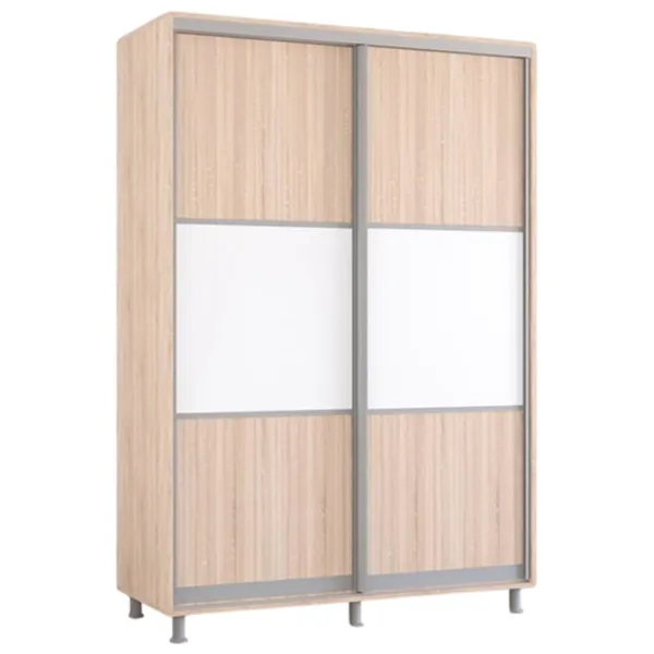 Dulap Mobildor-Lux Aron K 150 x 60 x 240 / PAL / Stejar Sonoma photo 1