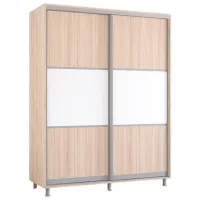 Dulap Mobildor-Lux Aron K 180 x 60 x 240 / PAL / Stejar Sonoma