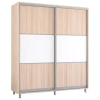 Шкаф Mobildor-Lux Aron K 200 x 60см x 210 / ЛДСП / Дуб Сонома