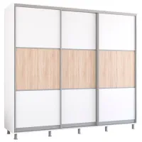 Dulap Mobildor-Lux Aron K 250 x 60 x 220 / PAL / White