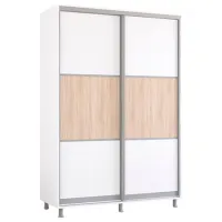 Шкаф Mobildor-Lux ARON P K 150 x 60см x 210 / ЛДСП / Белый