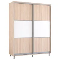 Шкаф Mobildor-Lux ARON P K 180 x 60см x 200 / ЛДСП / Sonoma