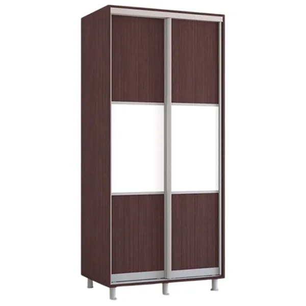 Шкаф Mobildor-Lux ARON P K 100 x 60см x 210 / ЛДСП / Венге photo 1