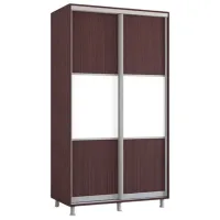 Шкаф Mobildor-Lux ARON P K 120 x 60см x 210 / ЛДСП / Венге