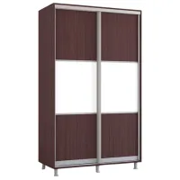 Шкаф Mobildor-Lux ARON P K 130 x 60см x 230 / ЛДСП / Венге
