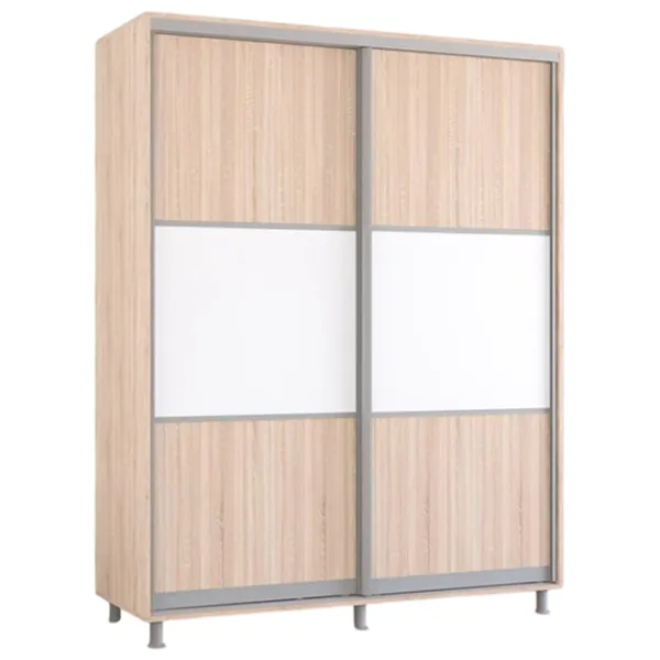 Dulap Mobildor-Lux Aron S K 180 x 60 x 200 / PAL / Sonoma photo 1