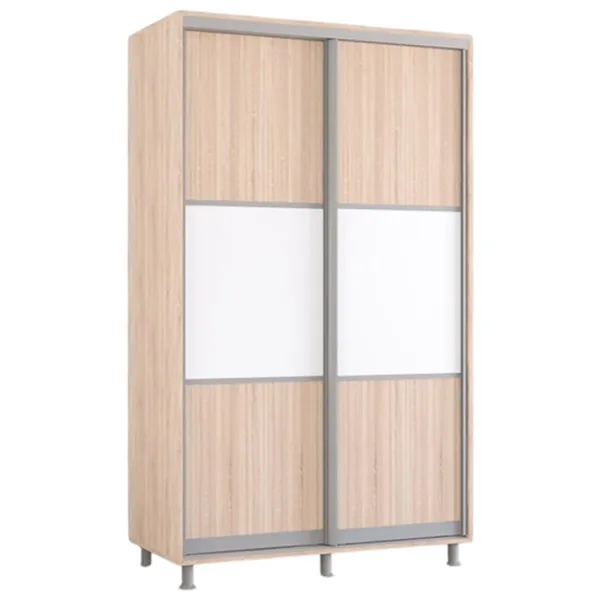Dulap Mobildor-Lux Aron S K 130 x 60 x 230 / PAL / Sonoma photo 1