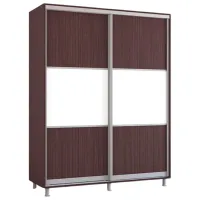 Шкаф Mobildor-Lux Aron S K 170 x 60см x 200 / ЛДСП / Венге