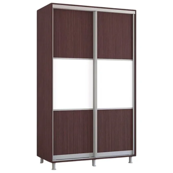 Dulap Mobildor-Lux Aron S K 130 x 60 x 230 / PAL / Wenghe photo 1