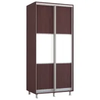 Шкаф Mobildor-Lux Aron S K 100 x 60см x 240 / ЛДСП / Венге